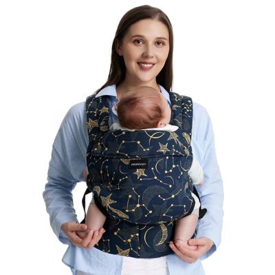 Momcozy Baby Carrier Newborn to Toddler - Ergonomic, Lightweight Infant Carrier for 7-44lbs, Ideal for Hands-Free Parenting, Enhanced Lumbar Support,