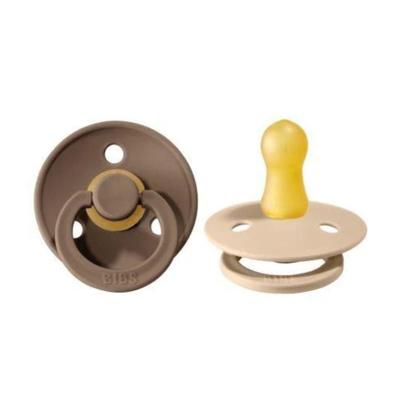 BIBS Pacifiers | 2-Pack | Sage Colour | Size 0-6 Months, Natural Rubber Pacifier, Made in Denmark - Walmart.ca