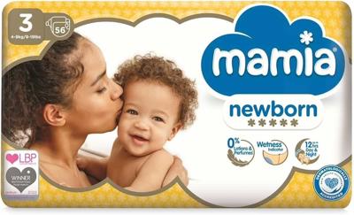 ALDI Mamia Ultra Dry Nappies Size 3 - Pack of 56 : Amazon.co.uk: Health & Personal Care