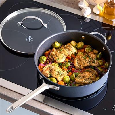 5-qt. (4.7-L) Brilliance Nonstick Saute Pan - Shop | Pampered Chef Canada Site