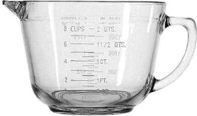 Anchor Hocking Glass Batter Bowl, 2-qt
