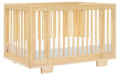 Babyletto Yuzu 8-in-1 Convertible Crib with All-Stages Conversion Kit - Natural