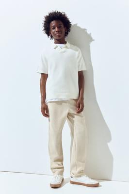 Light beige Linen-Blend Pants for kids | H&M CA