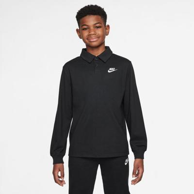 Juniors [7-16] Sportswear Club Knit Long Sleeve Polo | Sporting Life Online