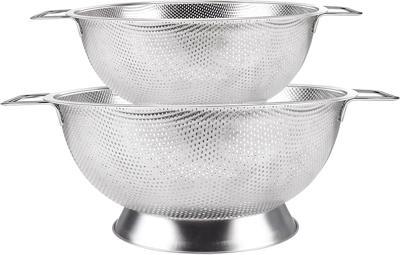 Amazon.com: Gulex Colander Stainless Steel 3-Quart, Strainer for Kitchen Food, Dishwasher Safe: Home & Kitchen