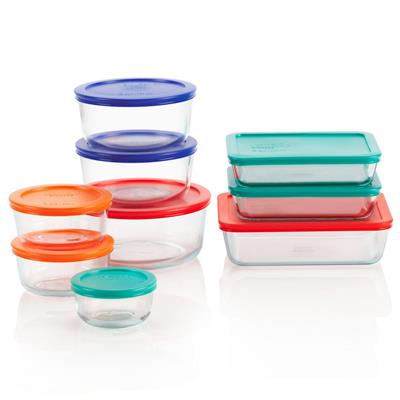 Pyrex® 18-pc Glass Storage Container Sets - Walmart.ca