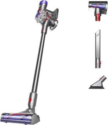 Amazon.com: Dyson V8 Plus Cordless Vacuum, Cleans Hard Floors and Carpets, Detangles, Converts to Handheld, 115AW, 2 Power Modes, Up to 40 Minutes¹ :