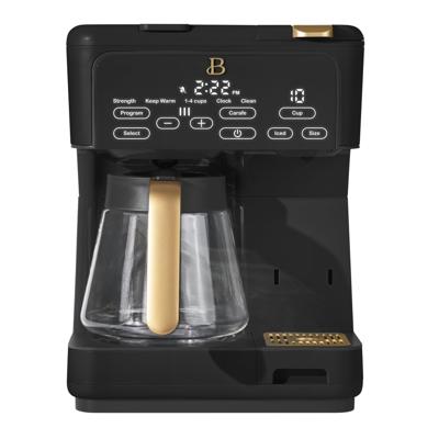 Beautiful Multi-Brew Coffee Maker, 12-Cup and Single-Serve Coffee Machine, Black Sesame by Drew Barrymore - Walmart.com