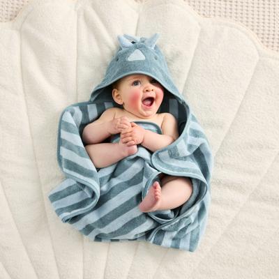 Adairs Kids - Nursery Dino Hooded Towel | Adairs