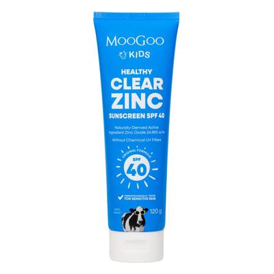 Buy MooGoo Baby And Child Clear Zinc Sunscreen SPF40 120g online at Chemist Warehouse