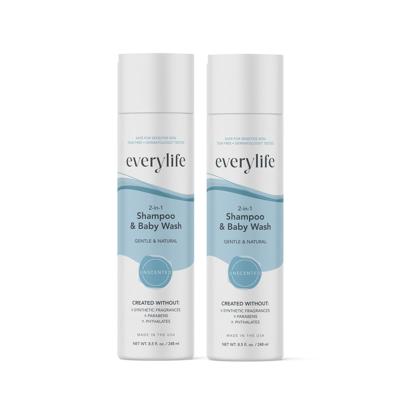 Baby Shampoo & Body Wash | Gentle 2-in-1 Formula
– EveryLife