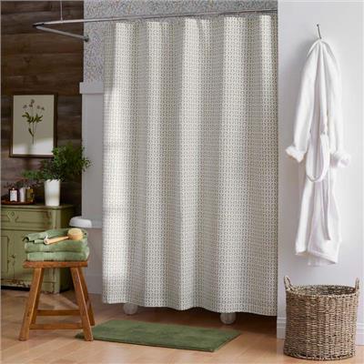 Heather Taylor Home Mini-Print Shower Curtain | The Company Store