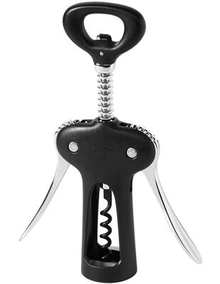 OXO Good Grips Winged Corkscrew With Bottle Opener in Black | MYER
