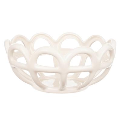 RASHA Round Ceramic Basket | FREEDOM