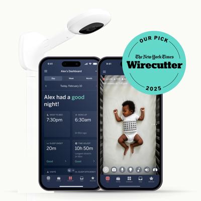 Nanit Pro Baby Camera | HD Monitor Tracks Sleep & Breathing | Nanit