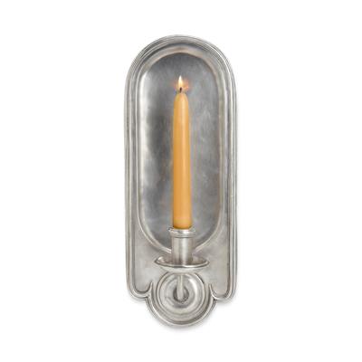 MATCH Pewter Wall Sconce Tall