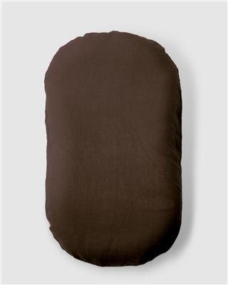 Linen Social Baby Lounger - Chocolate – Sable Bebe