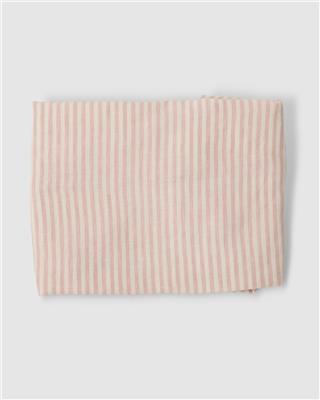 Linen Baby Lounger Cover - Pink Striped – Sable Bebe
