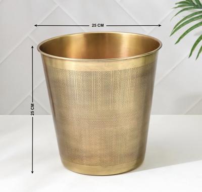 Harbour Royal Stainless Steel Open Waste Bin - 7L from Home Centre at just INR 699.0