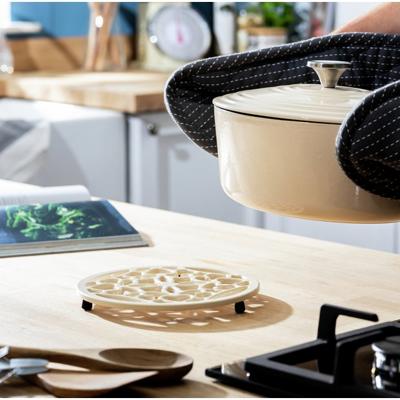 Habitat Cast Iron Trivet - Orange