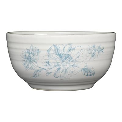 Botanical Floral Sky Bistro Coupe 5 1/2 Inch Cereal Bowl 22 OZ