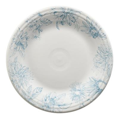 Botanical Floral Sky Classic Rim 10 1/2 Inch Dinner Plate