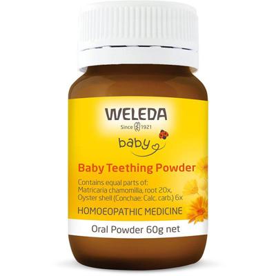 Buy Weleda Baby Teething Powder Oral Powder 60g online at Chemist Warehouse