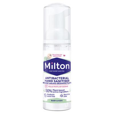 Milton Antibacterial Hand Sanitiser 50ml - ASDA Groceries