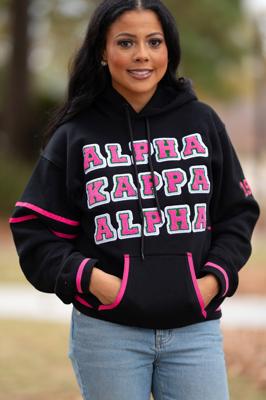 All Black AKA Hoodie Unisex | Fashionably Greek