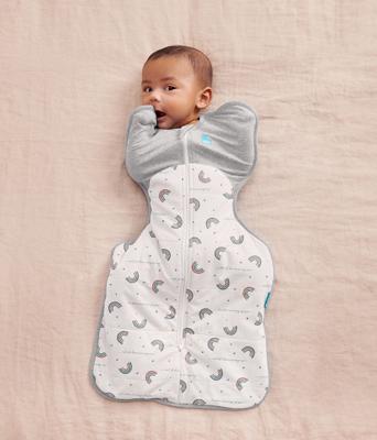 Swaddle Up Rainbow White – Love to Dream AU