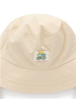 Brown Taco Truck Reversible Bucket Hat - Baby & Kids Accessories - Purebaby - Purebaby