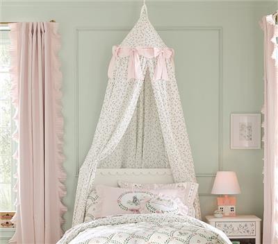 Riley Sheehey English Garden Canopy | Pottery Barn Kids
