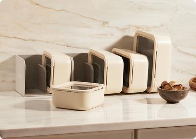 Glass Food Storage Containers with Lids | Caraway