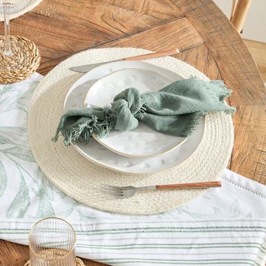 Beige Sanctuary Placemat - Pillow Talk