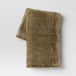 Oversized Primalush Throw Blanket Light Taupe - Threshold™ : Target