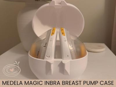 3D Printed Breast Pump Case: MEDELA MAGIC INBRA - Hands Free Pump Carrying Case - Etsy