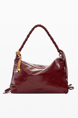 LARGE FAUX LEATHER BAG I Desigual.com