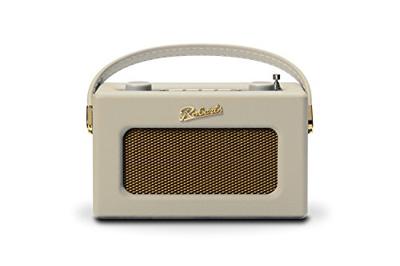 Roberts Revival UNO FM/DAB/DAB+ Digital Radio with Bluetooth, Pastel Cream