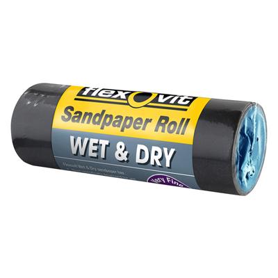 Flexovit 100mm x 1m 1200 Grit Wet And Dry Sandpaper Roll - Bunnings Australia