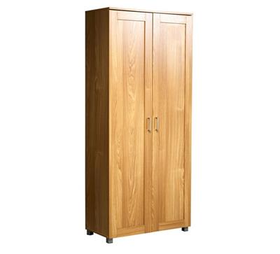 Milford 2 Door 80cm Oak Broom Pantry | Pantries