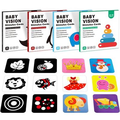 Chenshia High-Contrast Baby Flashcards-Visual Stimulation & Learning Cards | Shop Today. Get it Tomo