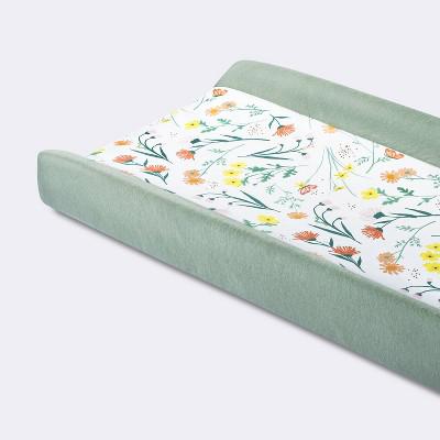 Wipeable Changing Pad Cover - Garden Floral - Cloud Island™ : Target