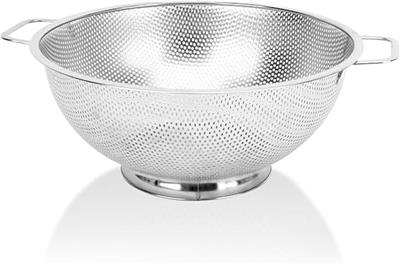 Amazon.com: Colander for Kitchen, 3QT, Stainless Steel Colander Strainer with Handle for Fruits Vegetables Cooking Food, Dishwasher Safe: Home & Kitch