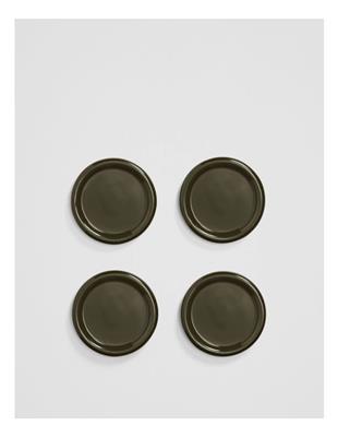 Country Road Coco Coaster Set Of 4 in Dark Olive | MYER