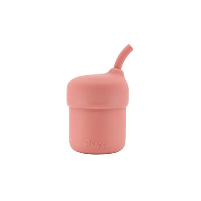 Pura my-my Silicone Straw Cup - Rose – Pura Stainless Australia