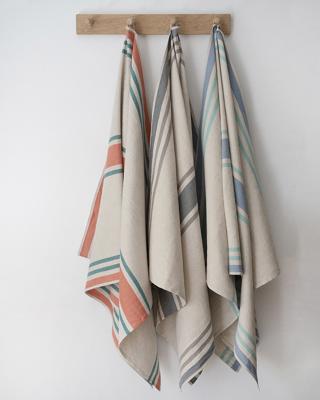 Huck Towel - organic cotton & linen bath, pool & beach towel | Mungo