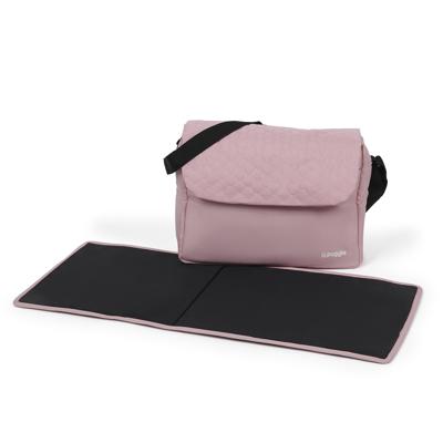 Puggle Honeycomb Changing Bag with Mat - Vintage Pink | The Nursery Store