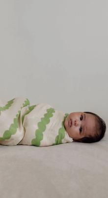 Organic Muslin Wraps - Organic Cotton Swaddles | Pekpi