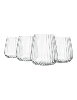 Luigi Bormioli Optica Small Stemless 450ml 4 Pack | MYER