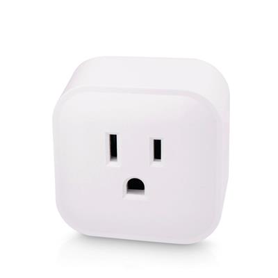 NOMA iQ Smart Wifi Outlet Plug, 2-pk, Compatible with Alexa and Google Assistant, White